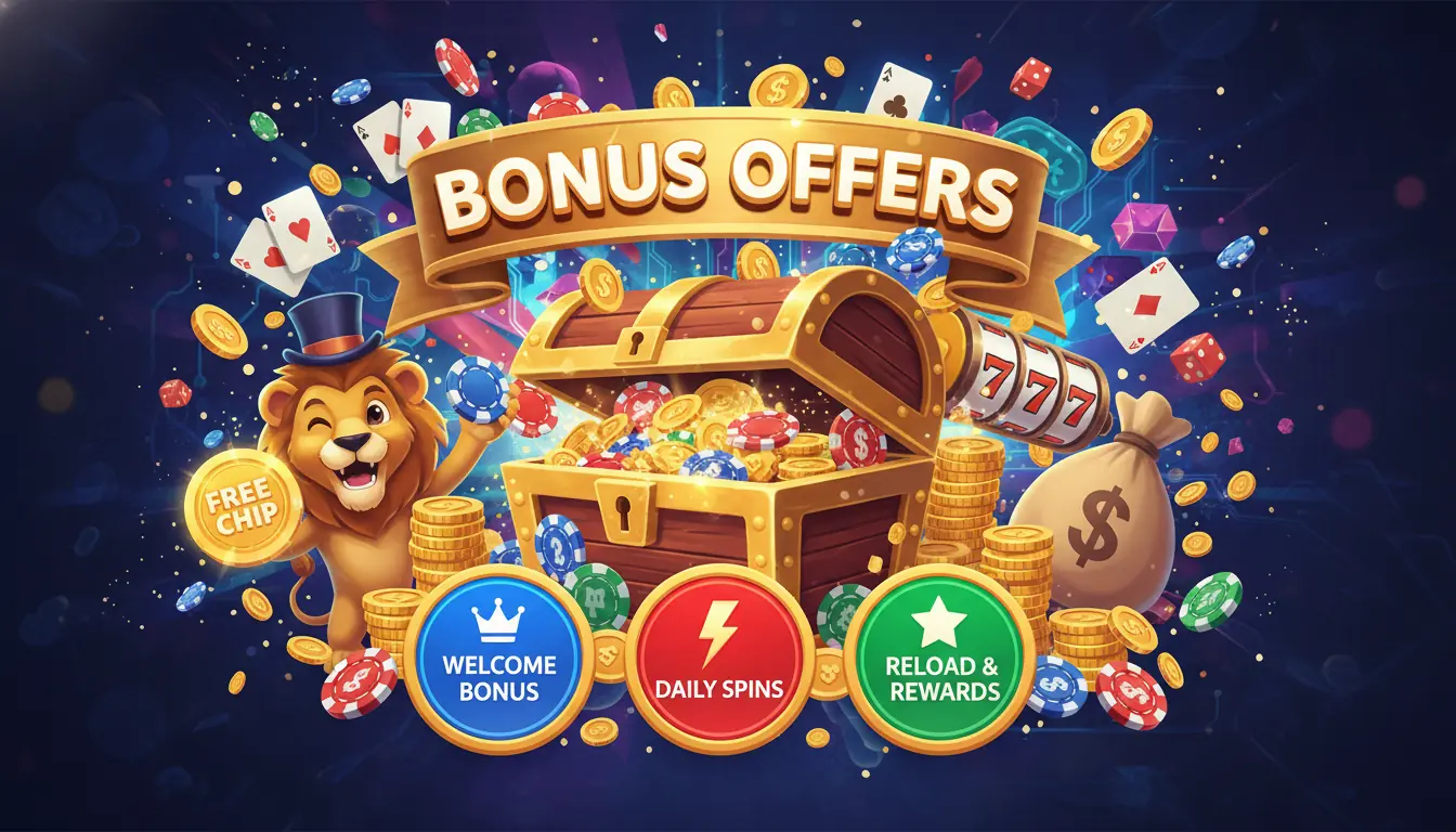 Bonus offers Cherry casino